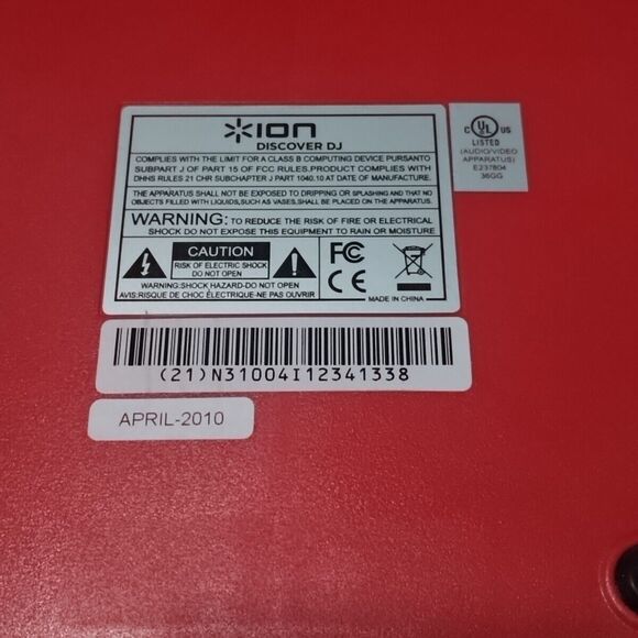 Ion Discover Computer DJ System Mixer Scratching USB Windows XP Vista MAC OS X - Picture 5 of 16